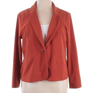 Women's Orange Blazer